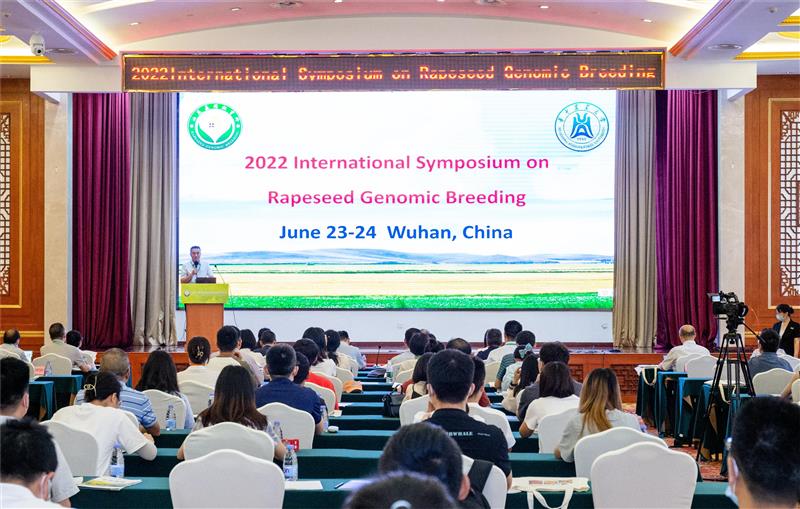 2022油菜基因组育种国际研讨会在武汉举行